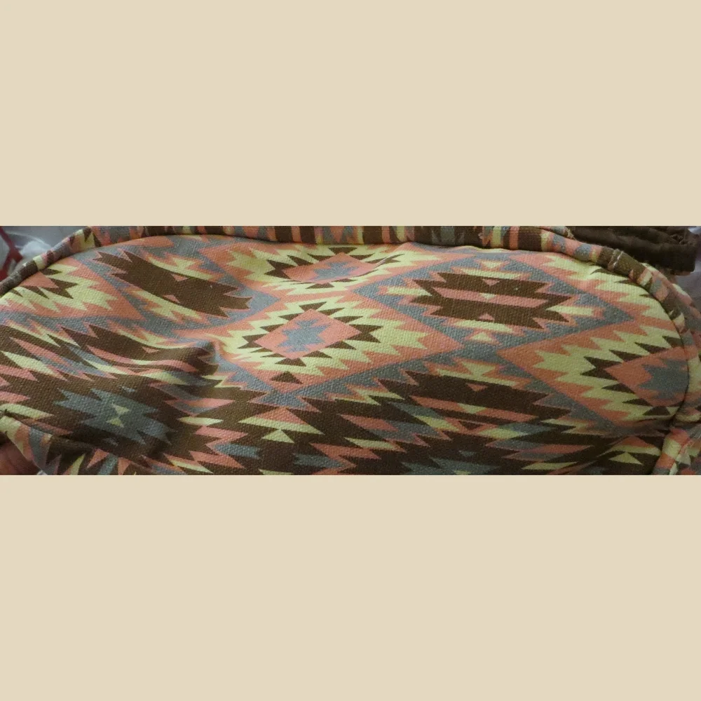 Candies Aztec Southwestern  Style Faux  Leather Vegan Backpack New